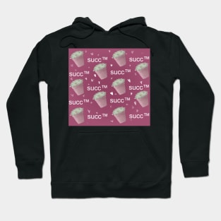 succ pattern - salty succulents!! Hoodie